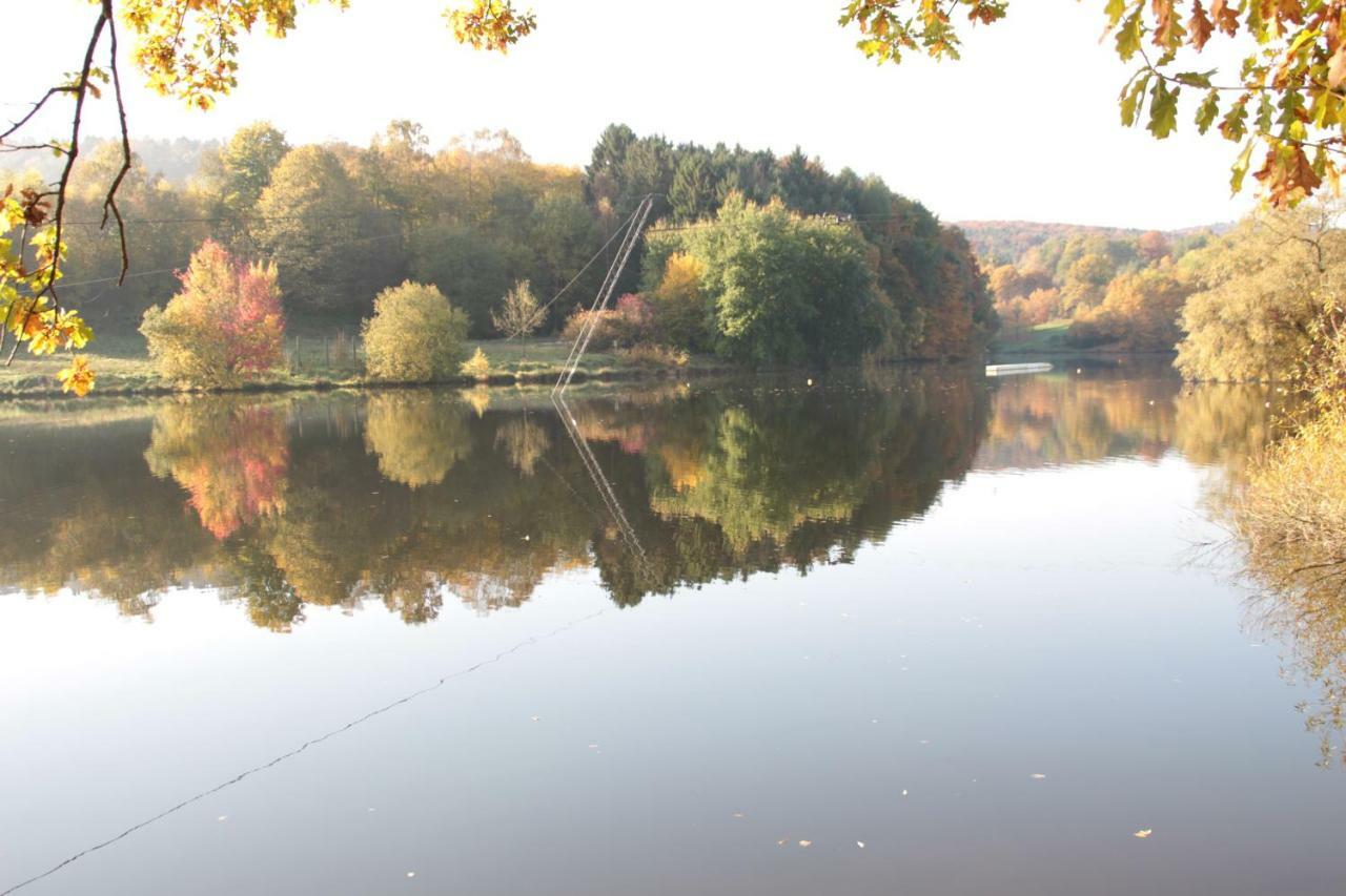 Ferienhaus am See im Bergland Schmetterling Kirchheim  Exterior foto